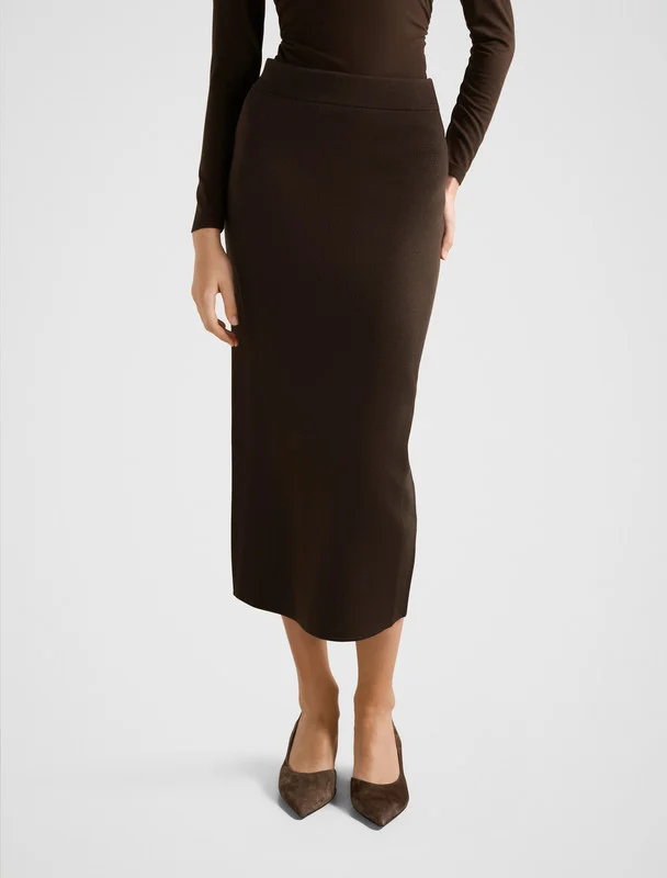 فورايفر نيو ROSALIA Knitted Midi Skirt